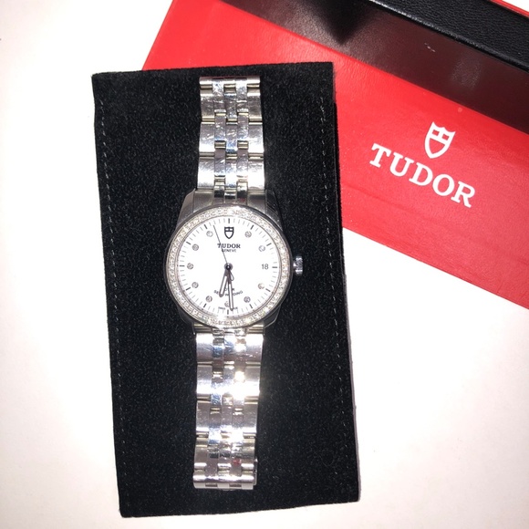 TUDOR “CLAIR DE ROSE” GLAMOUR CLASSIC DIAMOND ? LADIES WATCH main image 14
